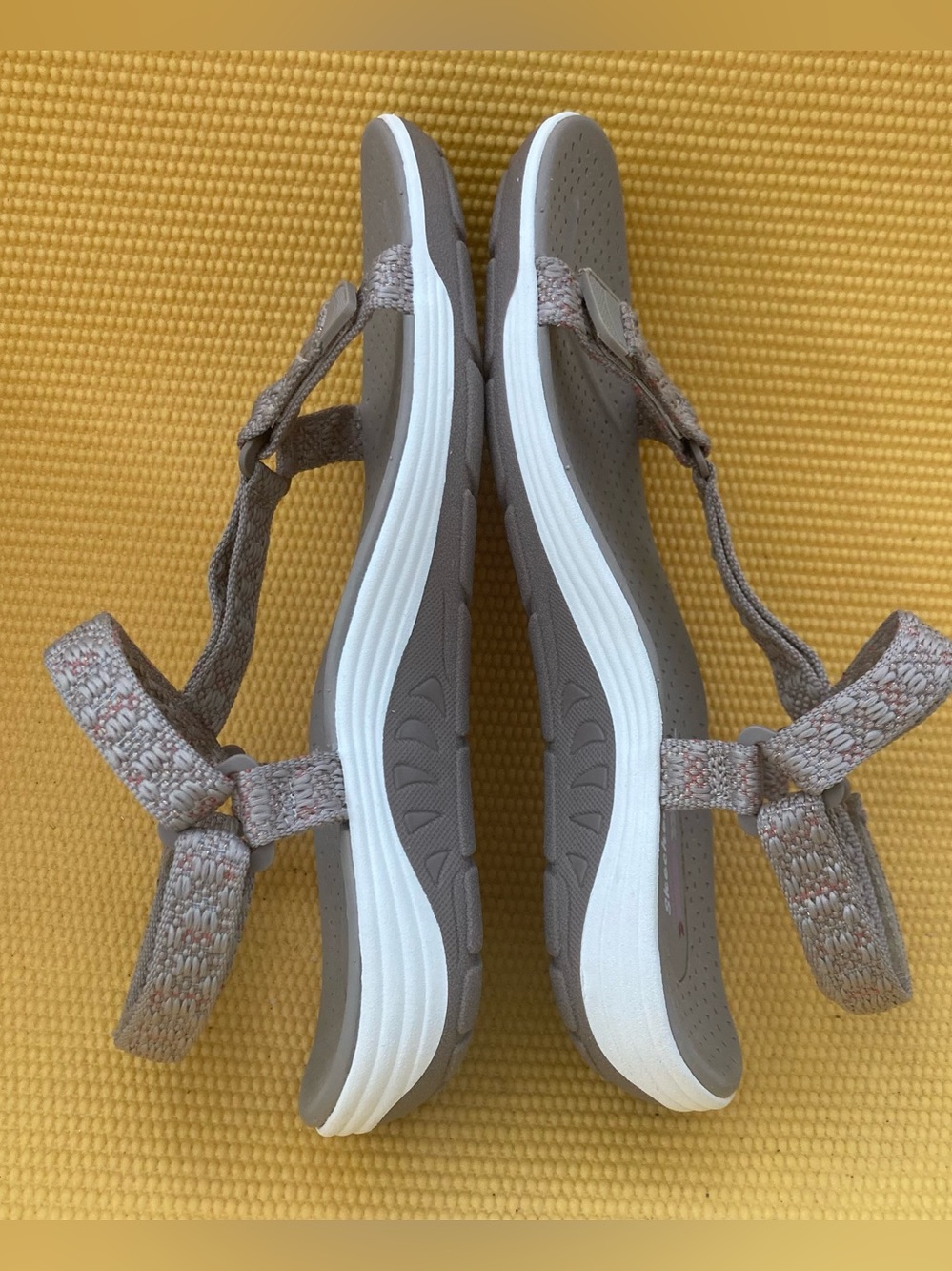 Skechers Navy Blue Patterned Strappy Sport Sandal Size 11 - Picture 4 of 7